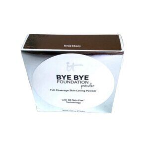 It Cosmetics Bye Bye Foundation Deep Ebony Powder